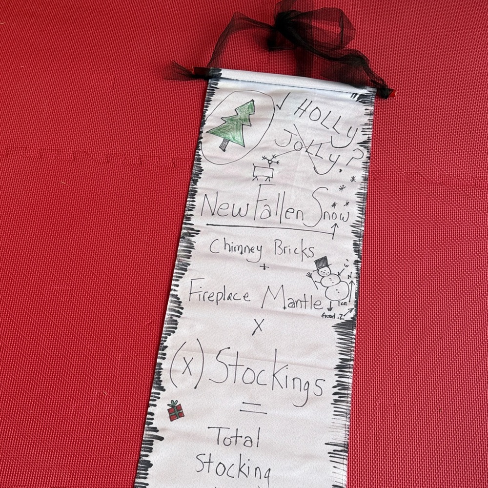 🖤 3 for $15 🖤 Hand made nightmare before xmas scroll